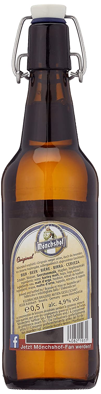 Mönchshof Original Pils 0,5l mit 4,9% Vol.