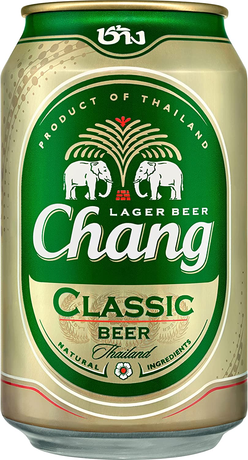 Chang Bier 0,3l Dose - Die Nr.1 aus Thailand mit 5% Alc.