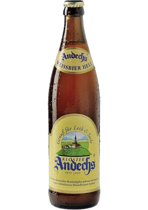 Andechser Weißbier 0,5l -Hell mit 5,5% Vol.