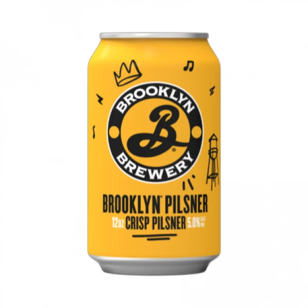 Brooklyn Pilsner Crisp Bier 0,5l Dose mit 4,6 % Vol.
