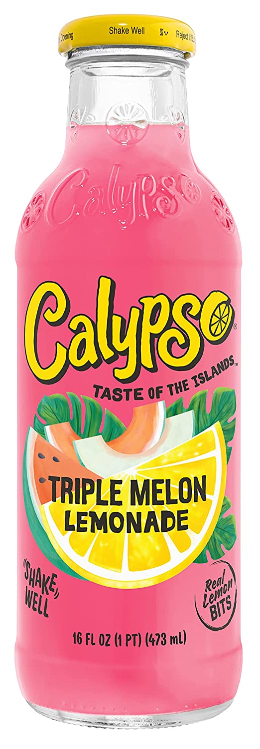 Calypso Lemonade Tripple Melon 0,473 ml - Amerikanische Limonade mit M