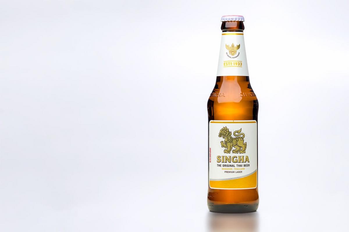 Singha Bier Original 0,33l - Das Premium Lager aus Thailand mit 5 %Vol.