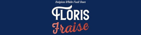 Floris Fraise Bier 0,33l - Belgian White Fruit Beer - Erdbeerbier aus Belgien mit 3,6% Vol.