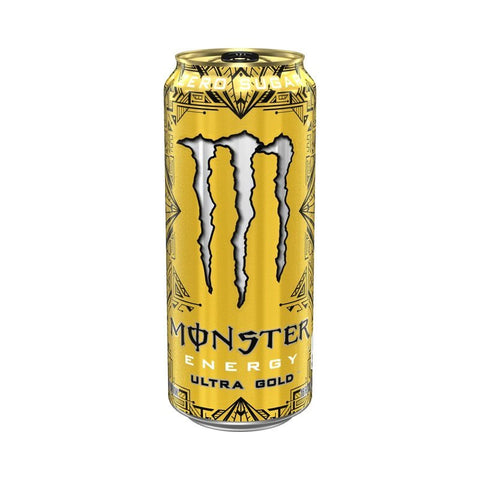 Monster Energy Ultra Gold- mit Ananasgeschmack