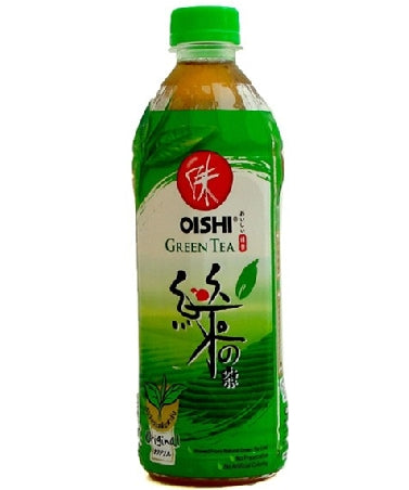 Oishi Green Tea 0,5l - Erfrischungsgetränk mit grünem Tee