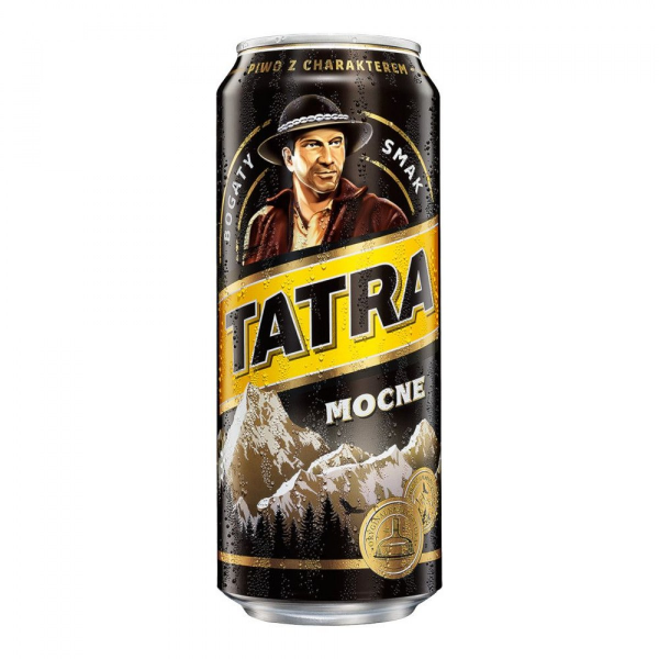 Tatra Mocne 0,5l - Helles Starkbier aus Polen mit 7% Vol.
