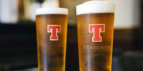 Tennent`s Extra Bier je 0,33l - Extra Strong Scottish Lager mit 9% Vol.