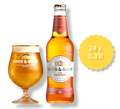 Innis & Gun das Original 0,33l - Bier aus Schottland mit 6,6% Vol.