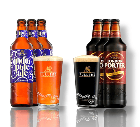 Fullers Brewery Bier im Mix - 3 x Fullers India Pale Ale + 3 x Fullers London Porter