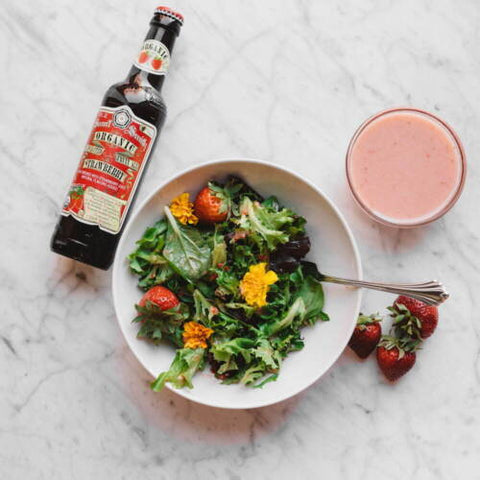 Samuel Smith`s Organic Strawberry 0,355l - Erdbeerbier aus Großbritannien mit 5,1% Vol.