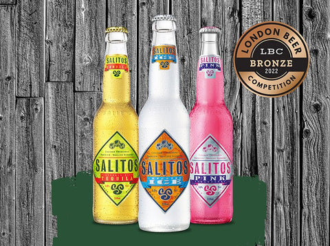 Salitos Mix 0,33l - Original Tequila - Blue - Pink  & Ice