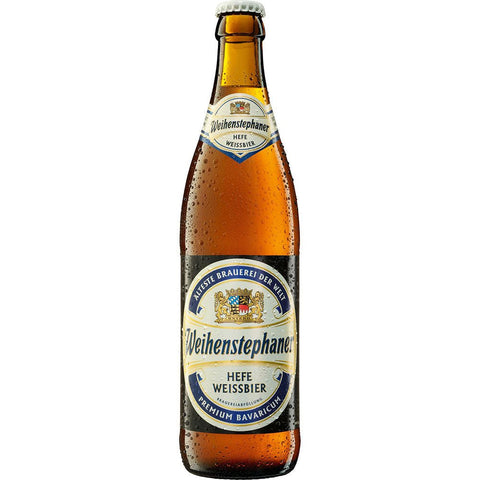Weihenstephaner Hefeweissbier 0,5l  - Hell mit 5,4% Vol.