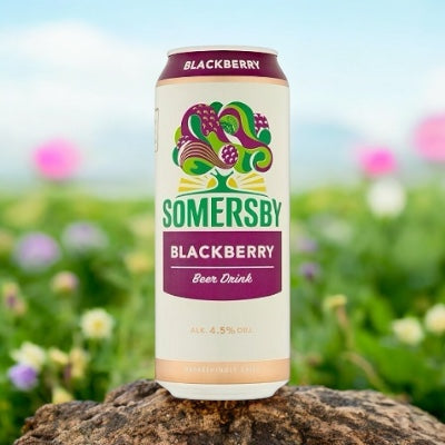 Somersby Blackberry 0,5l - Biermischgetränk mit Brombeere und 4,5% Vol.
