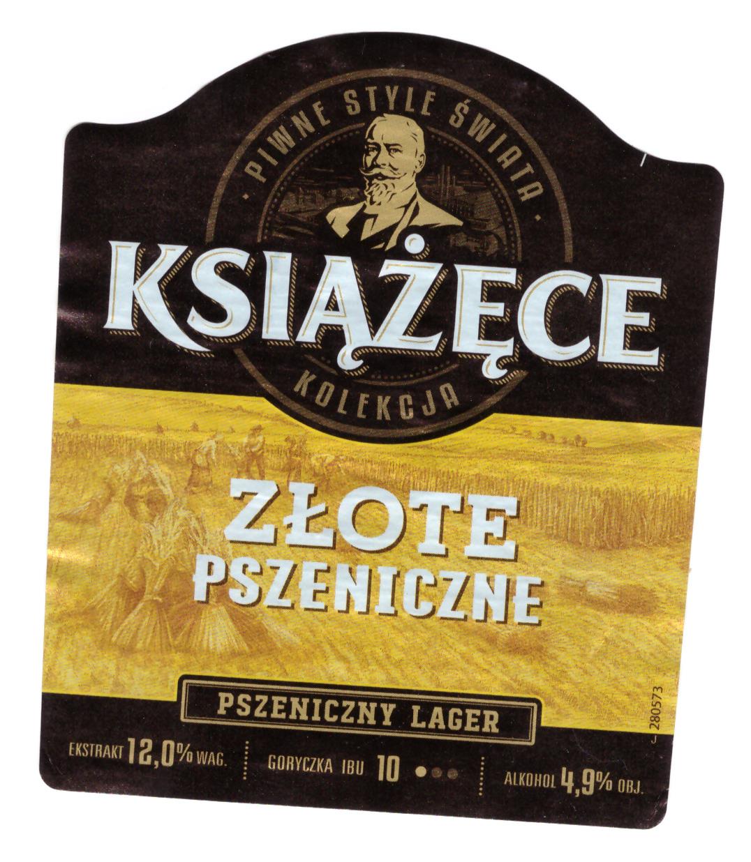 Książęce Weizen 0,5l - Erfrischendes Weizenbier aus Polen mit 5,3% Vol.