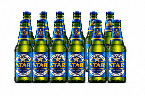 Star Finest Lager Beer 0,45 l-  Nigerianisches Lager mit 5,1 % Alc.