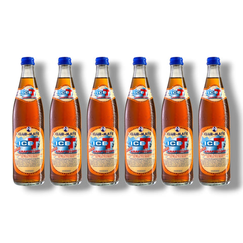Club-Mate Ice-T Kraftstoff 0,5 l – Koffeinhaltiger Mate-Eistee