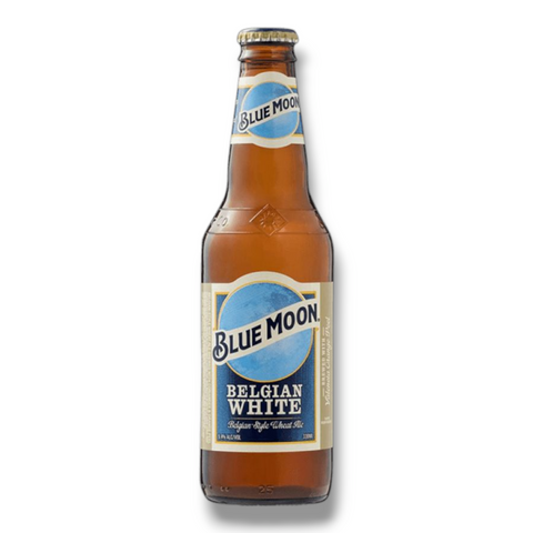 Blue Moon Craft Beer 0,33l - Amerikanisches Bier im belgischen Weißbier-Stil mit 5,4% Vol.