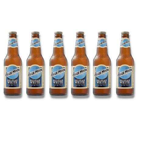 Blue Moon Craft Beer 0,33l - Amerikanisches Bier im belgischen Weißbier-Stil mit 5,4% Vol.
