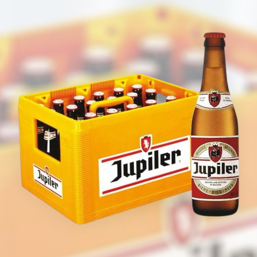 Jupiler 0,25l- Das milde Pils aus Belgien mit 5,2% Vol.