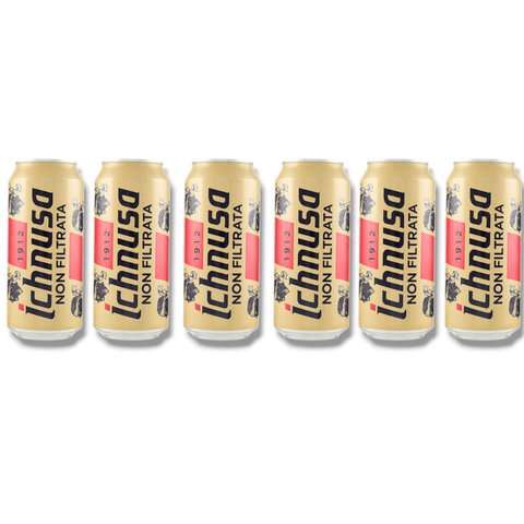 Ichnusa Non Filtrata 0,5l– Ungefiltertes Lagerbier Dose 5,0 %