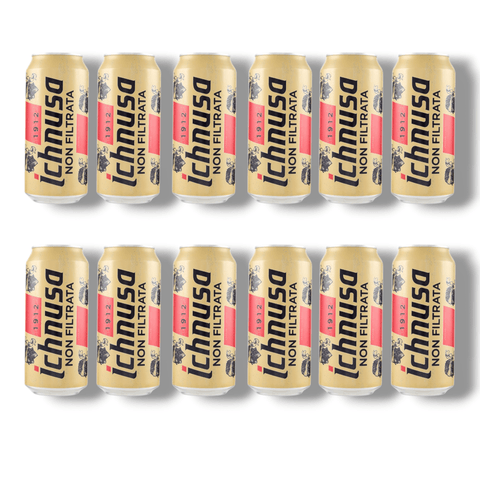Ichnusa Non Filtrata 0,5l– Ungefiltertes Lagerbier Dose 5,0 %