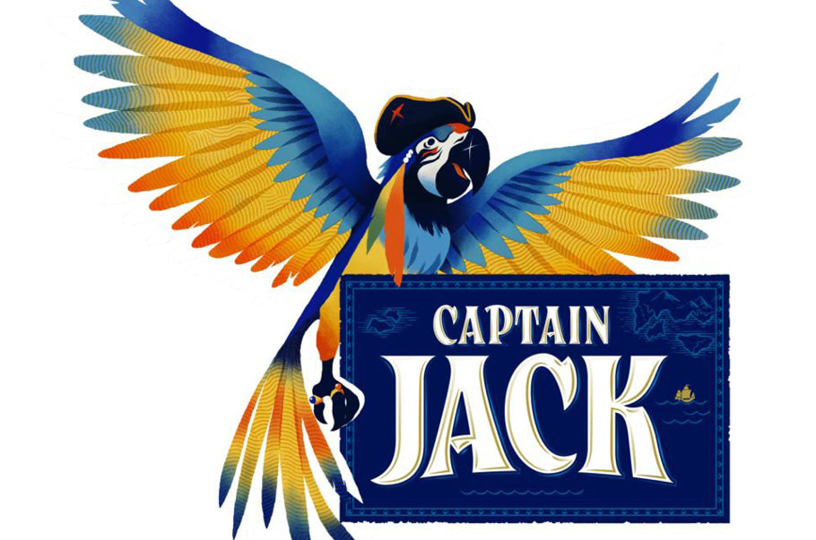 Captain Jack Pirate Orange 0,4l-  Biermischgetränk aus Polen mit 6% Vol.