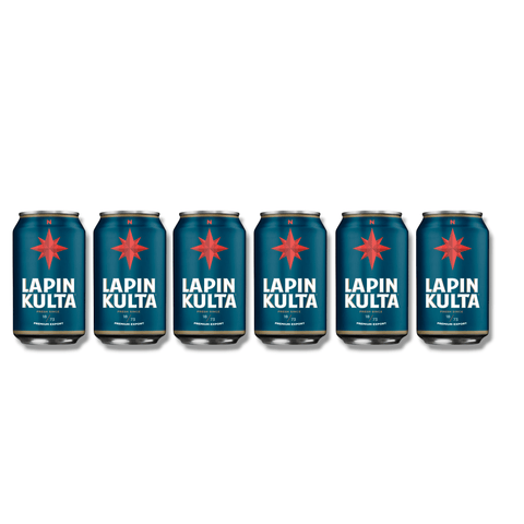 Lapin Kulta Premium Lager Bier Dose 0,33l – Finnisches Lagerbier 5,2 % Vol.