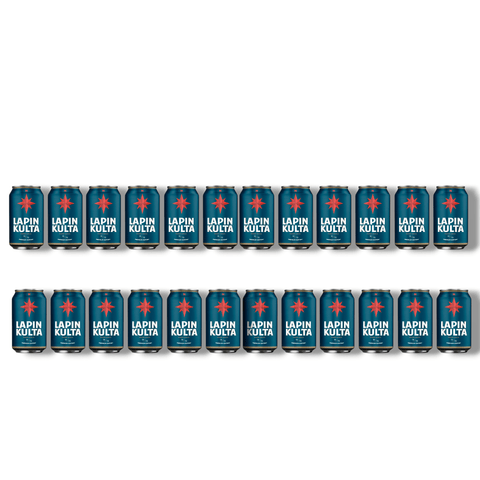 Lapin Kulta Premium Lager Bier Dose 0,33l – Finnisches Lagerbier 5,2 % Vol.