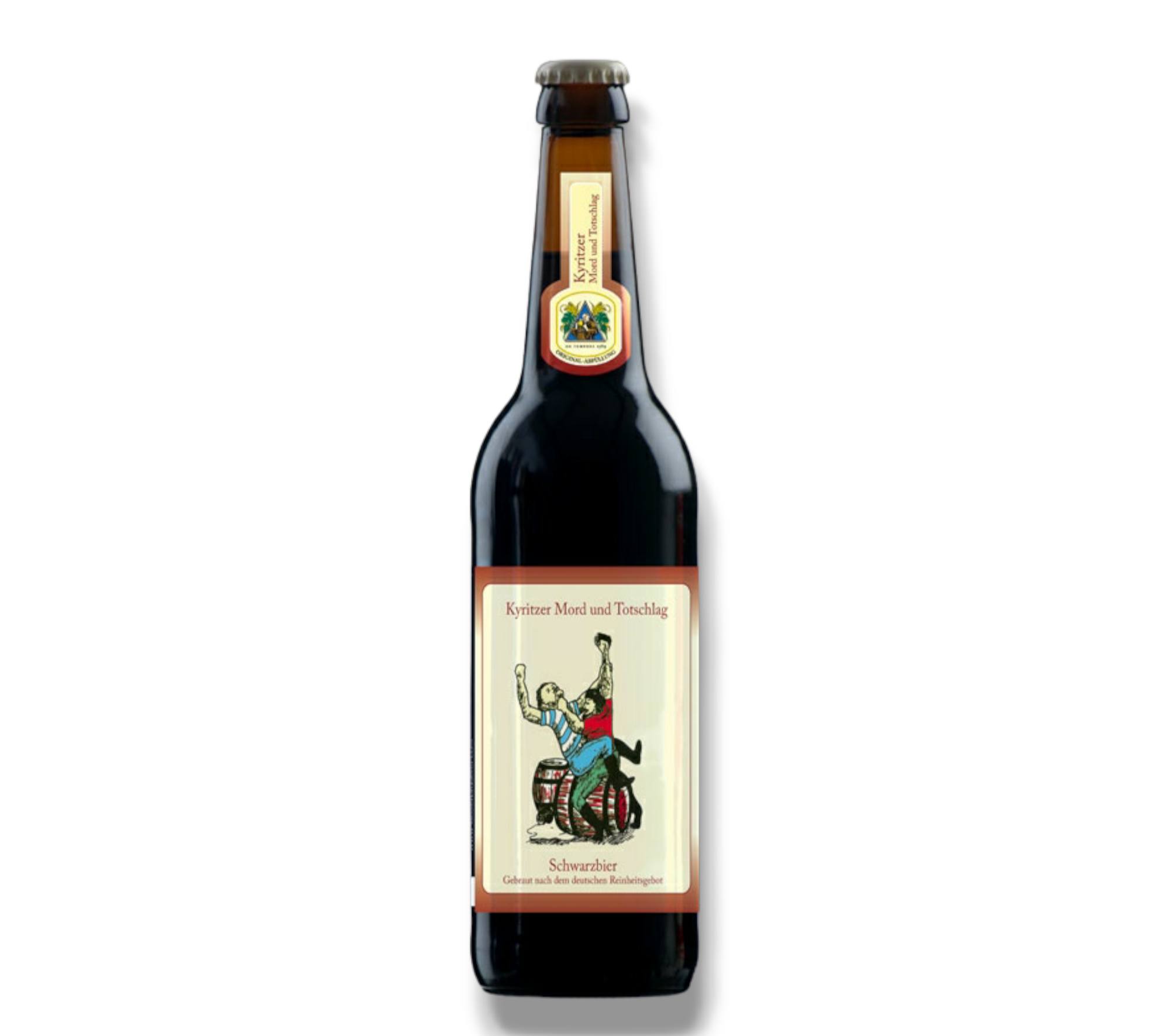 Neuzeller Kloster-Bräu Mord und Totschlag 0,5l - Schwarzbier mit 7,2% Vol.