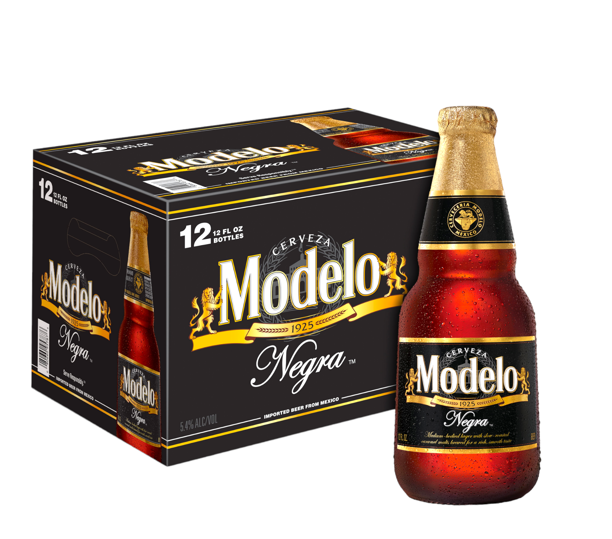 Cerveza Modelo Negra 0,355l - Dunkles Bier aus Mexiko mit 5,3% Vol.