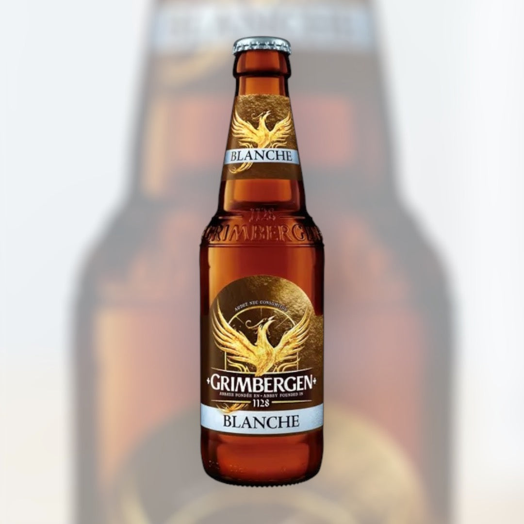 belgische Grimbergen Biere im Mix je 3 Flaschen Blanche,Blonde,Trippel und Dubbel