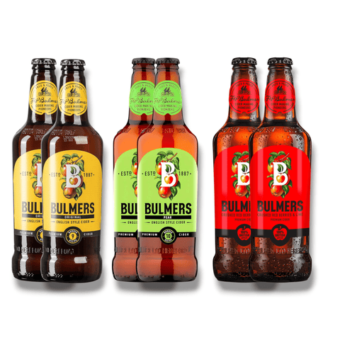 Bulmers Cider Mix 0,5l – Original, Pear & Crushed Red Berries