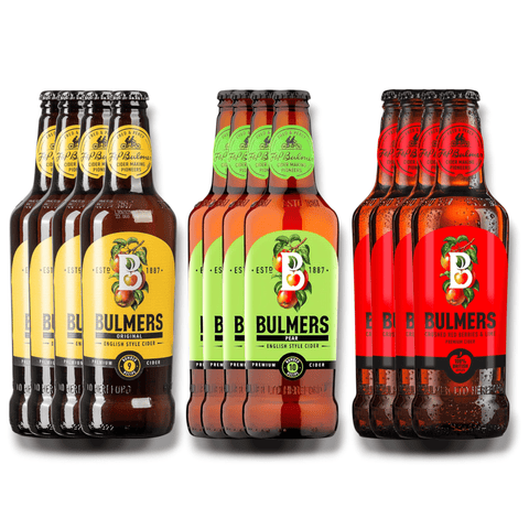 Bulmers Cider Mix 0,5l – Original, Pear & Crushed Red Berries