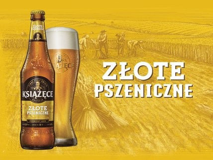Książęce Weizen 0,5l - Erfrischendes Weizenbier aus Polen mit 5,3% Vol.