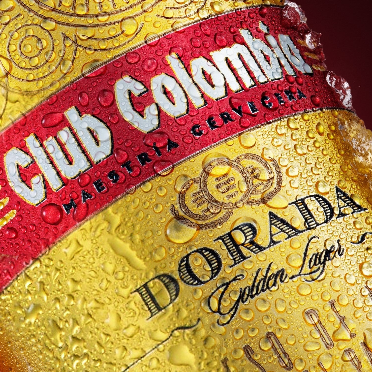 Club Columbia Dorada 0,33l- Lager aus Kolumbien mit 4,6% Vol.