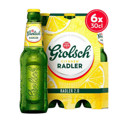 Grolsch Radler Zitrone 0,3l- Das besondere  Radler mit 2% Vol.