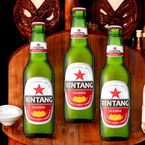 Bintang 0,3l - Das Pils aus Indonesien mit 4,7% Vol.