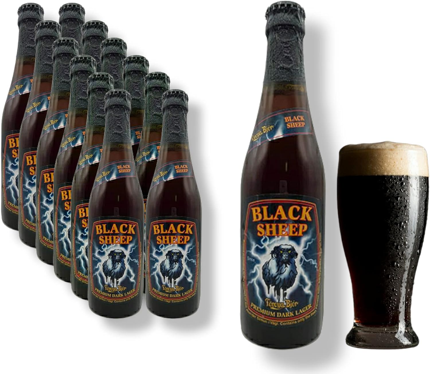 Föroya Bjór Black Sheep 0,33l – Premium Dark Lager