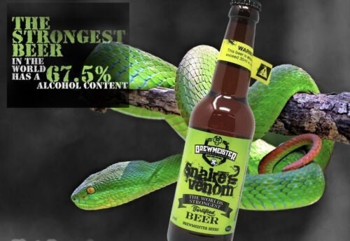 Snake Venom - Das stärkste Bier der Welt mit 67,5% Alc.