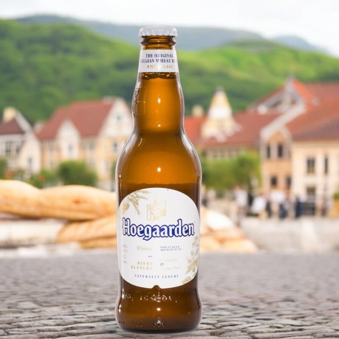 Hoegaarden Wit Blanche 0,3 ml - Witbier aus Belgien mit 4,9% Vol.