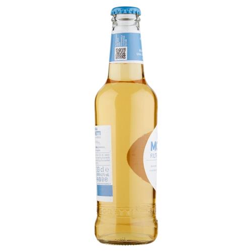 Birra Moretti Filtrata A Freddo 0,3l aus Italien mit 4,3% Vol.