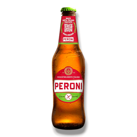 Peroni Senza Glutine 0,33l– Italienisches glutenfreies Lagerbier 5,1 % Vol.