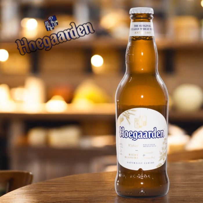 Hoegaarden Wit Blanche 0,3 ml - Witbier aus Belgien mit 4,9% Vol.