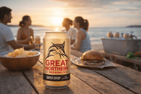 Great Northern Super Crisp Lager 0,375l– Extra mild & leicht 3,5 % Vol.
