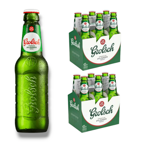 Grolsch Premium Pilsner Bier 0,3l- Das niederländische Lager mit 5,0% Vol.