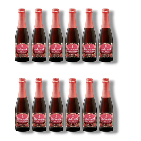 Lindemans Strawberry Lambic 0,25l – Belgisches Fruchtbier 3,5% Vol.