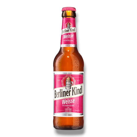 Berliner Kindl Weisse Himbeere 0,33l – Berliner Bierspezialität 3,0% Vol.