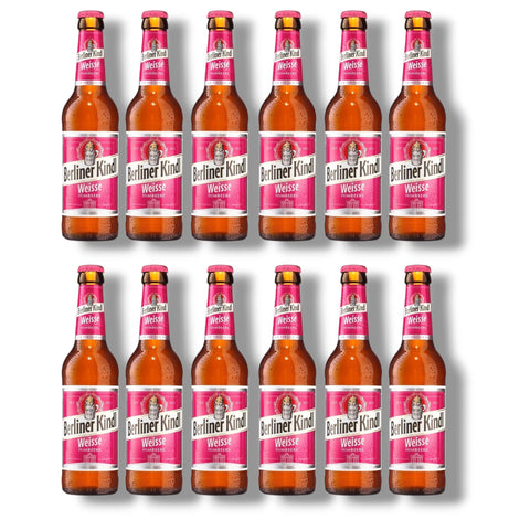 Berliner Kindl Weisse Himbeere 0,33l – Berliner Bierspezialität 3,0% Vol.