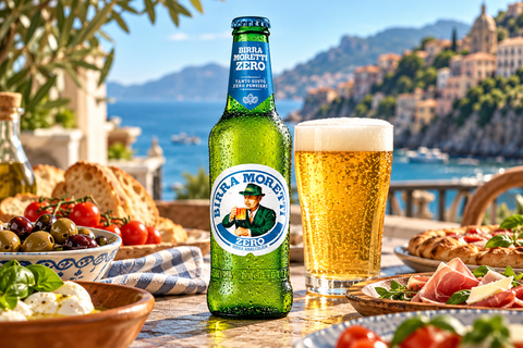 Birra Moretti Zero 0,33l – Alkoholfreies Lagerbier 0,0 % Vol.