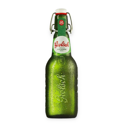 Grolsch Premium Pilsner Bier 0,45l- Das niederländische Lager in der hippen Bügelflasche
